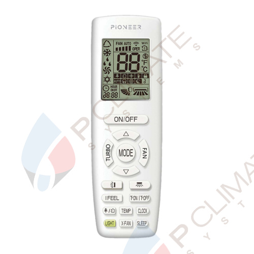 Настенный кондиционер Pioneer KFRI20LW/KORI20LW Nord-40