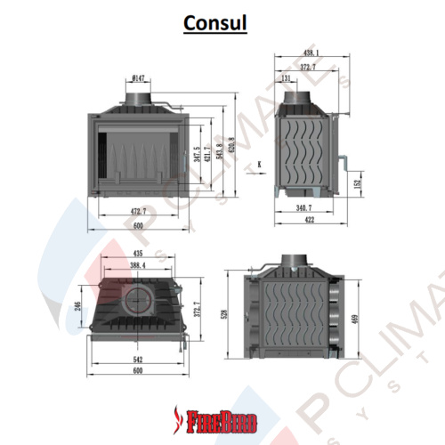Топка Consul 12 кВт Топка Consul 12 кВт