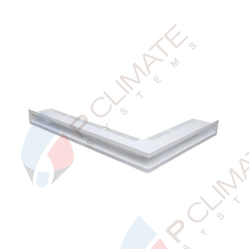 Решетка люфт угловая левая 766х547х90 Решетка люфт угловая левая 766х547х90