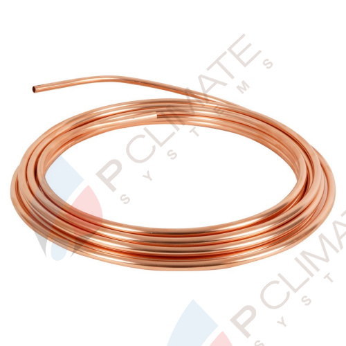 Медная труба (22,23х0,89) 7/8" ASTM В68, бухта 15 м