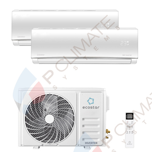 Мульти сплит система Ecostar KVS-IMR09ST/INx2 / KVS-2FM14ST/OUT