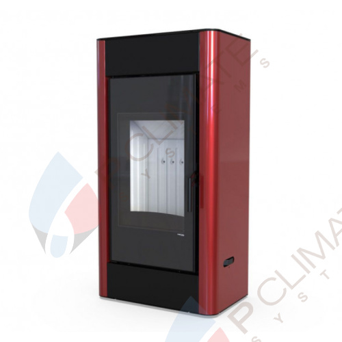 Печь DEFRO HOME SOLUM, 9кВт, красная сталь