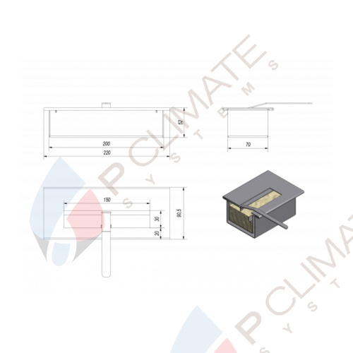 Прямоугольный контейнер MINI, TUV(AF/PM/TUV)
