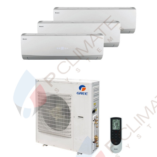 Мульти сплит система Gree GWH(07)QB-K3DNC2G/Ix3 / GWHD(24)NK3MO(LCLH) Мульти сплит система Gree GWH(07)QB-K3DNC2G/Ix3 / GWHD(24)NK3MO(LCLH)