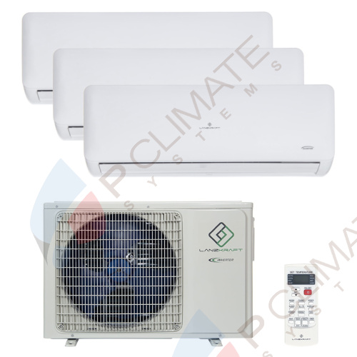 Мульти сплит система Lanzkraft LMWM-20A1x3 / LMO3-60A1 Мульти сплит система Lanzkraft LMWM-20A1x3 / LMO3-60A1