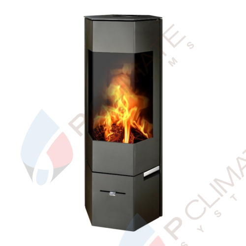 Камин-печь Nagano I (ABX), черная сталь Камин-печь Nagano I (ABX), черная сталь