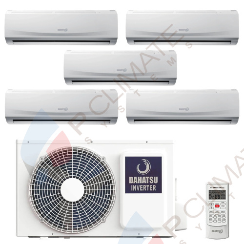 Мульти сплит система Dahatsu DHMULT - 09x4+DHMULT - 18 / DHMULT - 42/5 Мульти сплит система Dahatsu DHMULT - 09x4+DHMULT - 18 / DHMULT - 42/5