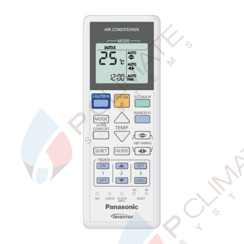 Настенный кондиционер Panasonic CS-E9RKDW/CU-E9RKD Настенный кондиционер Panasonic CS-E9RKDW/CU-E9RKD