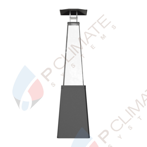 UMBRELLA/BS/C/G31/37MBAR/S/ZE - без стоек, черный, с газовым оборудованием