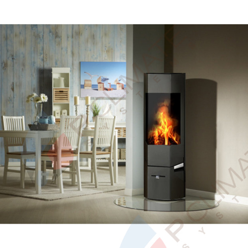 Камин-печь Nagano I (ABX), черная сталь Камин-печь Nagano I (ABX), черная сталь