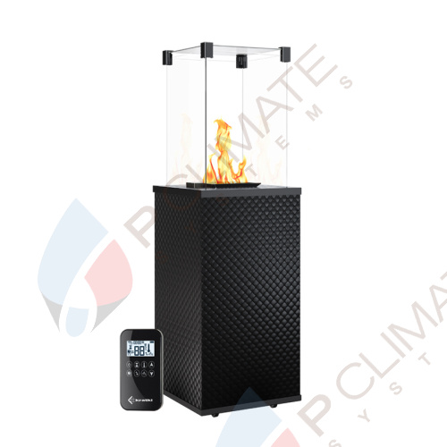 PATIO/MINI/G31/37MBAR/CZ/P - стекло, черное тиснение, с пультом ДУ PATIO/MINI/G31/37MBAR/CZ/P - стекло, черное тиснение, с пультом ДУ