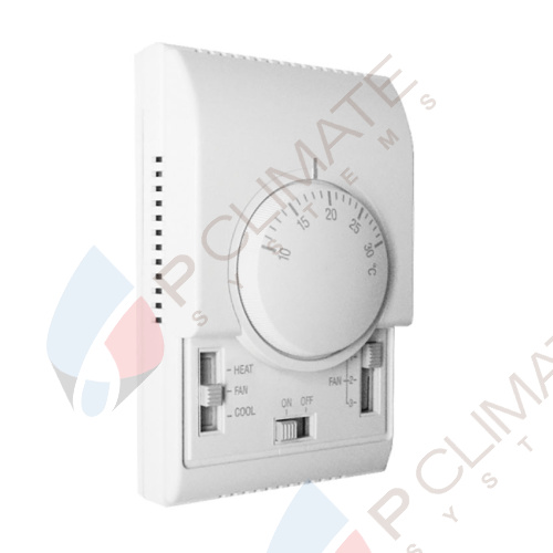 TS Комнатный термостат со встроенным переключателем скорости