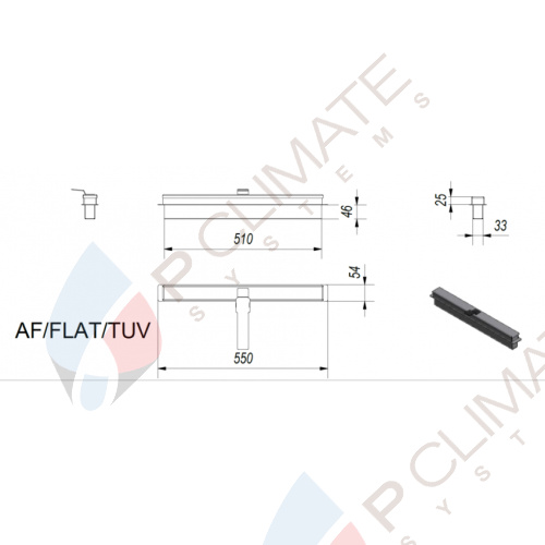 Прямоугольный контейнер FLAT, TUV(AF/FLAT/TUV)