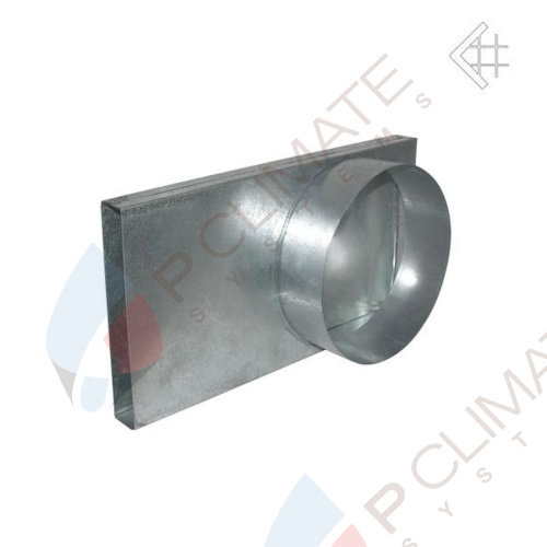 Переходник допуск воздуха - труба d-125мм Переходник допуск воздуха - труба d-125мм