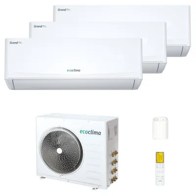 Мульти сплит система Ecoclima CMWM-TC07/AA-4R2x3 / CM3-TC21/4R2 Мульти сплит система Ecoclima CMWM-TC07/AA-4R2x3 / CM3-TC21/4R2